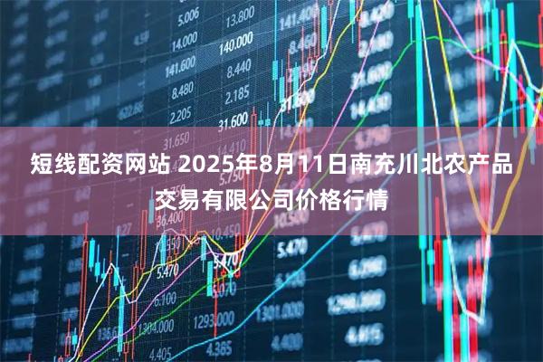 短线配资网站 2025年8月11日南充川北农产品交易有限公司价格行情
