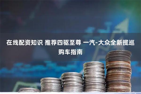 在线配资知识 推荐四驱至尊 一汽-大众全新揽巡购车指南